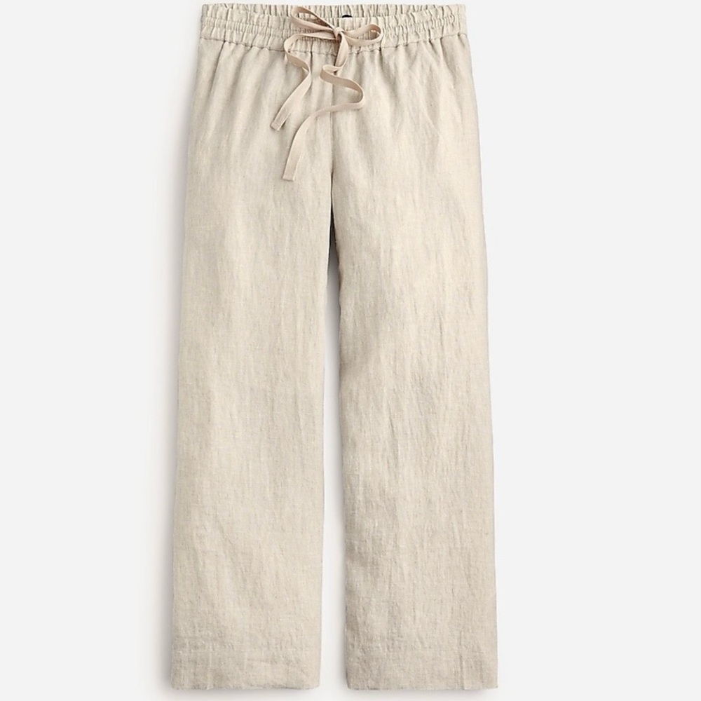 J.Crew Medium Tall 100% Linen pant